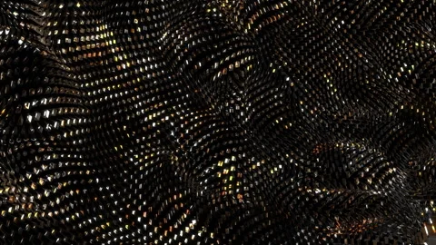 Abstract animation multicolor pattern 4K smooth concept Stock Footage 244131760