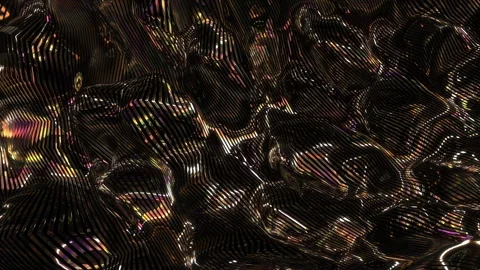 Abstract animation multicolor pattern 4K smooth concept Stock Footage 244132142