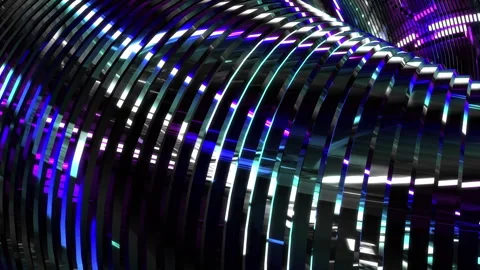Abstract animation multicolor pattern 4K smooth concept Stock Footage 244133236