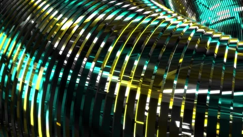 Abstract animation multicolor pattern 4K smooth concept Stock Footage 244133278