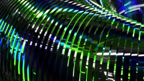 Abstract animation multicolor pattern 4K smooth concept Stock Footage 244133300