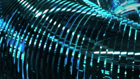 Abstract animation multicolor pattern 4K smooth concept Stock Footage 244134110