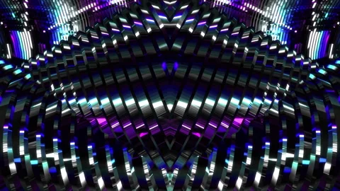 Abstract animation multicolor pattern 4K smooth concept Stock Footage 244134719