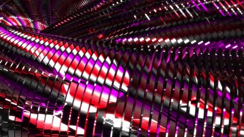 Abstract animation multicolor pattern 4K smooth concept Stock Footage 244136416