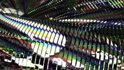 Abstract animation multicolor pattern 4K smooth concept Stock Footage 244136436