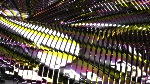 Abstract animation multicolor pattern 4K smooth concept Stock Footage 244136466