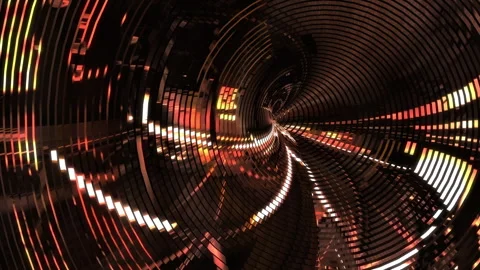 Abstract animation multicolor pattern 4K smooth concept Stock Footage 244136712