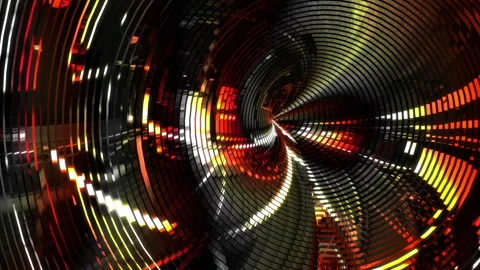 Abstract animation multicolor pattern 4K smooth concept Stock Footage 244137719