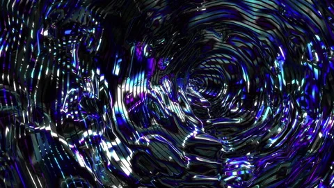 Abstract animation multicolor pattern 4K smooth concept Video stock 244187406