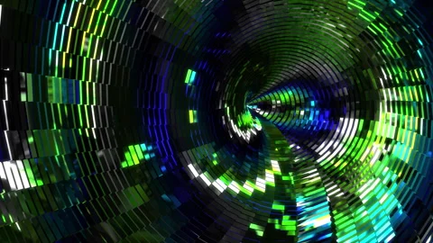 Abstract animation multicolor pattern 4K smooth concept Stock Footage 244190139