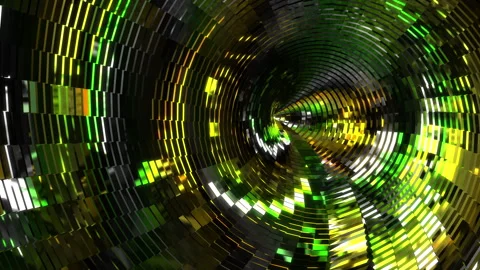 Abstract animation multicolor pattern 4K smooth concept Stock Footage 244191365