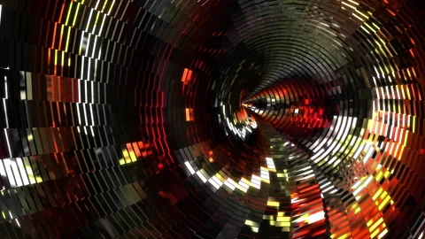 Abstract animation multicolor pattern 4K smooth concept Stock Footage 244192462