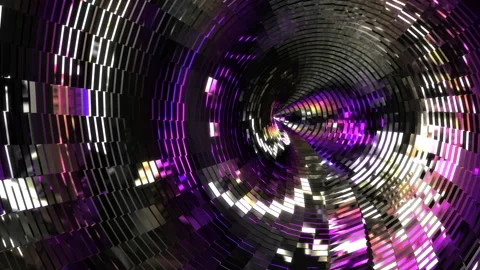 Abstract animation multicolor pattern 4K smooth concept Stock Footage 244192463