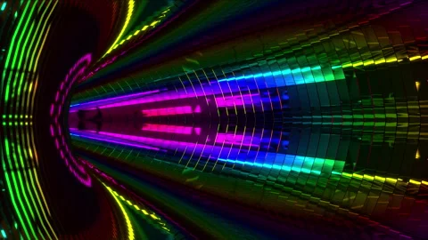 Abstract animation multicolor pattern 4K smooth concept Stock Footage 244196032