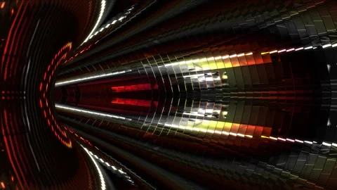 Abstract animation multicolor pattern 4K smooth concept Stock Footage 244198803