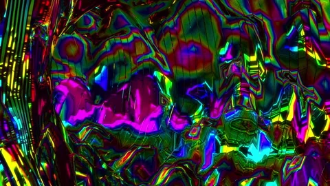 Abstract animation multicolor pattern 4K smooth concept Stock Footage 244198844
