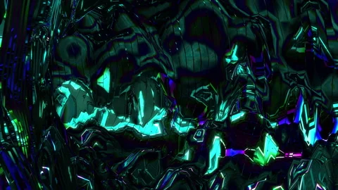 Abstract animation multicolor pattern 4K smooth concept Stock Footage 244199272