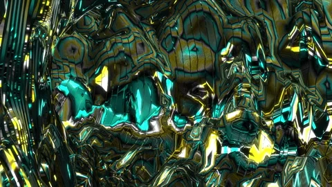 Abstract animation multicolor pattern 4K smooth concept Stock Footage 244199721