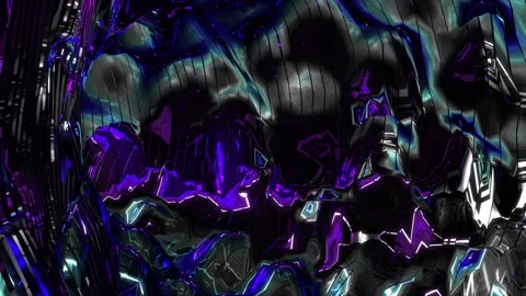 Abstract animation multicolor pattern 4K smooth concept Stock Footage 244199722