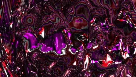 Abstract animation multicolor pattern 4K smooth concept Stock Footage 244199745