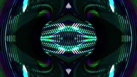 Abstract animation multicolor pattern 4K smooth concept Stock Footage 244200887