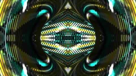 Abstract animation multicolor pattern 4K smooth concept Stock Footage 244201800