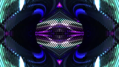 Abstract animation multicolor pattern 4K smooth concept Stock Footage 244201876