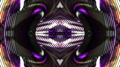 Abstract animation multicolor pattern 4K smooth concept Stock Footage 244201910