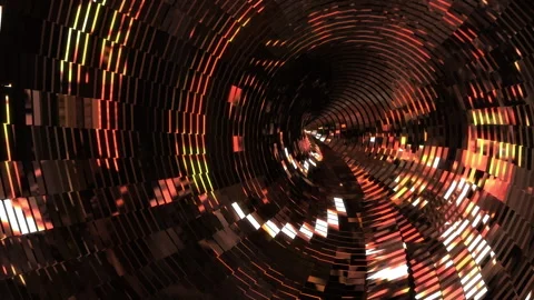 Abstract animation multicolor pattern 4K smooth concept Stock Footage 244202046