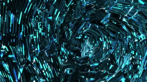 Abstract animation multicolor pattern 4K smooth concept Stock Footage 244202650