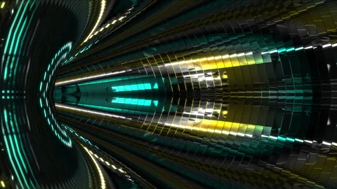 Abstract animation multicolor pattern 4K smooth concept Stock Footage 244203548