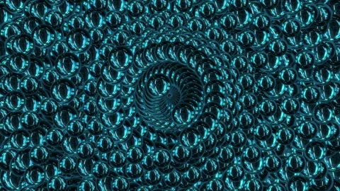 Abstract animation multicolor pattern 4K smooth concept Video stock 244297118