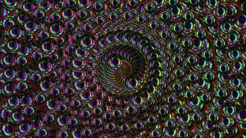 Abstract animation multicolor pattern 4K smooth concept Stock Footage 244297230