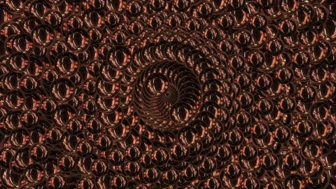 Abstract animation multicolor pattern 4K smooth concept Stock Footage 244297232