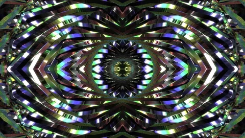 Abstract animation multicolor pattern 4K smooth concept Stock Footage 244304438