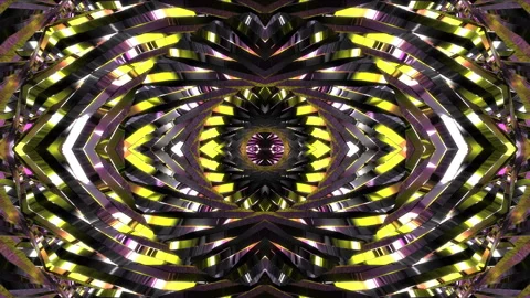 Abstract animation multicolor pattern 4K smooth concept Stock Footage 244306153