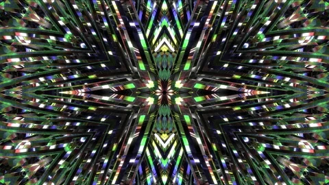 Abstract animation multicolor pattern 4K smooth concept Stock Footage 244309268