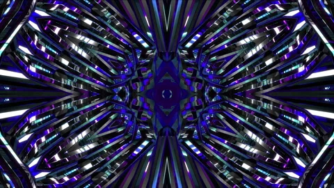 Abstract animation multicolor pattern 4K smooth concept Stock Footage 244313221