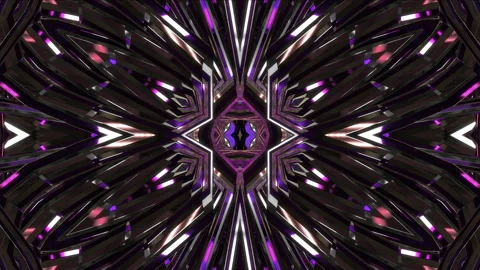 Abstract animation multicolor pattern 4K smooth concept Stock Footage 244314443