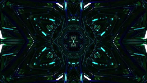 Abstract animation multicolor pattern 4K smooth concept Stock Footage 244314730