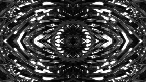 Abstract animation multicolor pattern 4K smooth concept Video stock 244315294