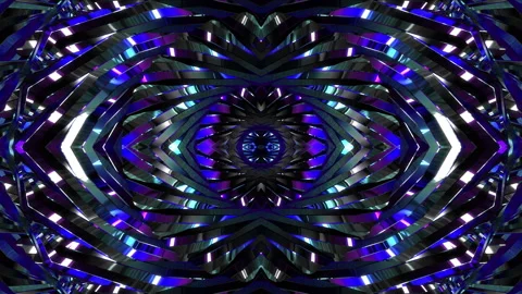 Abstract animation multicolor pattern 4K smooth concept Stock Footage 244315447