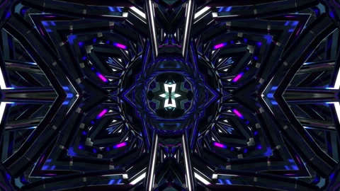 Abstract animation multicolor pattern 4K smooth concept Stock Footage 244441509