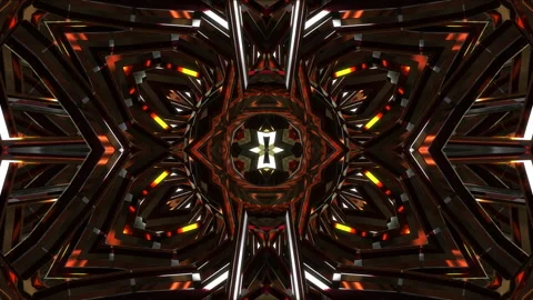 Abstract animation multicolor pattern 4K smooth concept Stock Footage 244442825