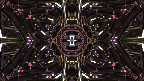 Abstract animation multicolor pattern 4K smooth concept Stock Footage 244442826