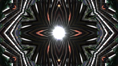 Abstract animation multicolor pattern 4K smooth concept Stock Footage 244446136