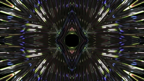 Abstract animation multicolor pattern 4K smooth concept Stock Footage 244452254