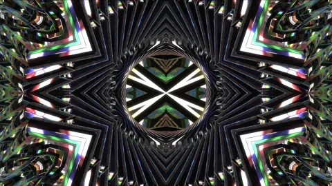 Abstract animation multicolor pattern 4K smooth concept Stock Footage 244456514