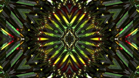 Abstract animation multicolor pattern 4K smooth concept Video stock 244459671