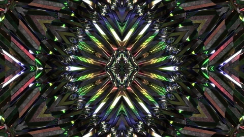 Abstract animation multicolor pattern 4K smooth concept Stock Footage 244459742